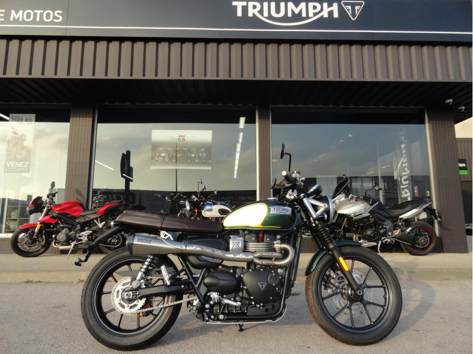 Triumph Street Twin Barbour